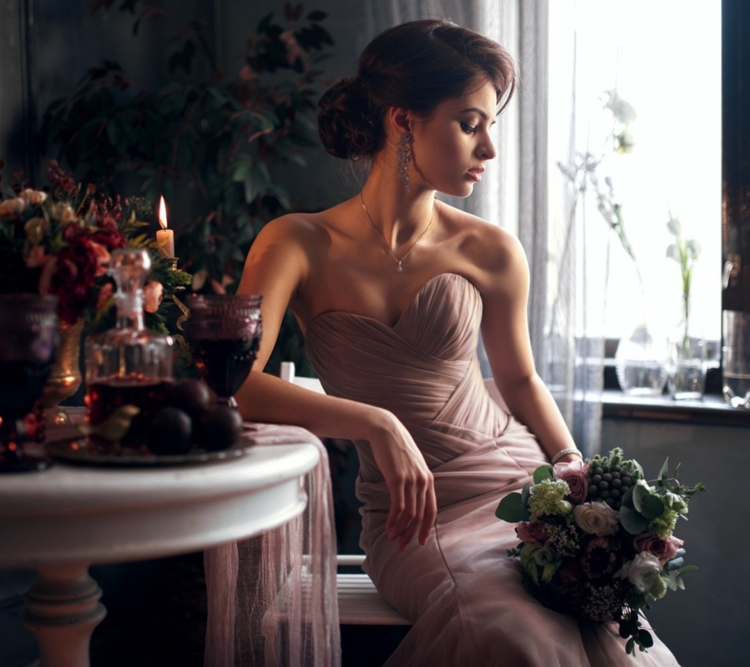 Обои Model before Wedding 1080x960