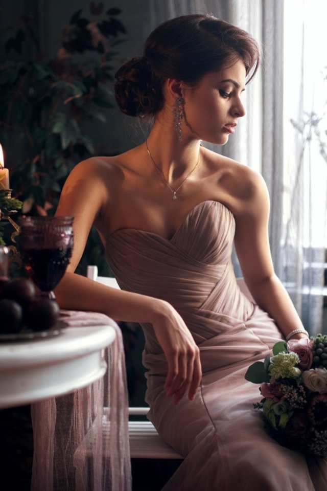 Das Model before Wedding Wallpaper 640x960
