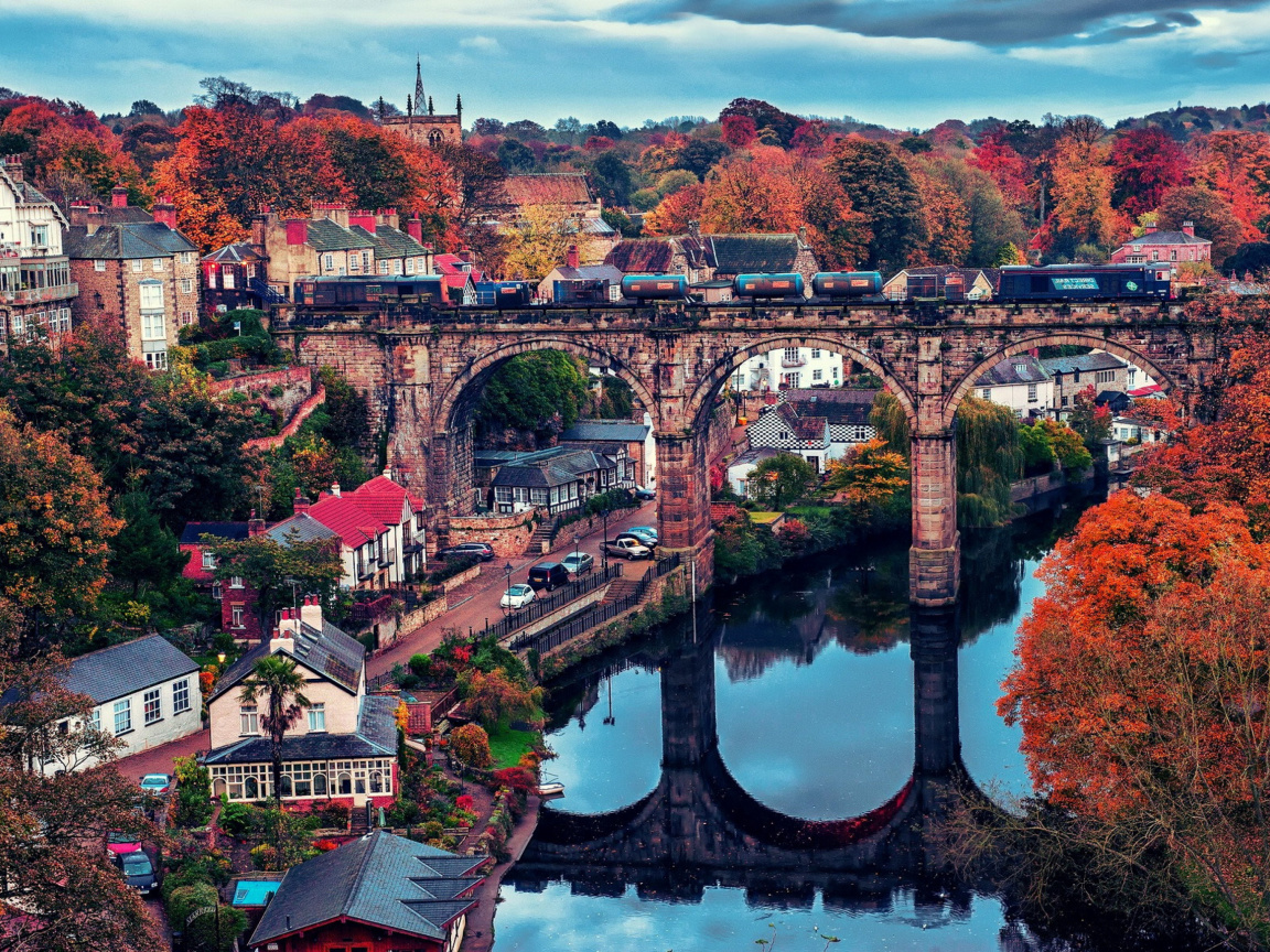 Knaresborough In North Yorkshire wallpaper 1152x864