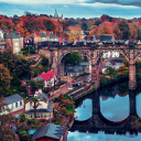 Knaresborough In North Yorkshire wallpaper 128x128