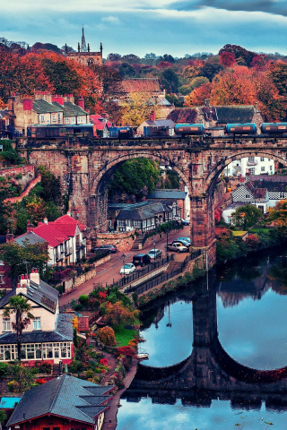 Screenshot №1 pro téma Knaresborough In North Yorkshire 320x480