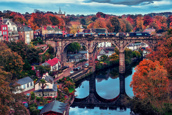 Knaresborough In North Yorkshire wallpaper