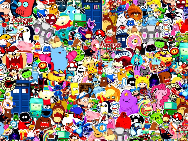 Cartoon Stickers screenshot #1 640x480