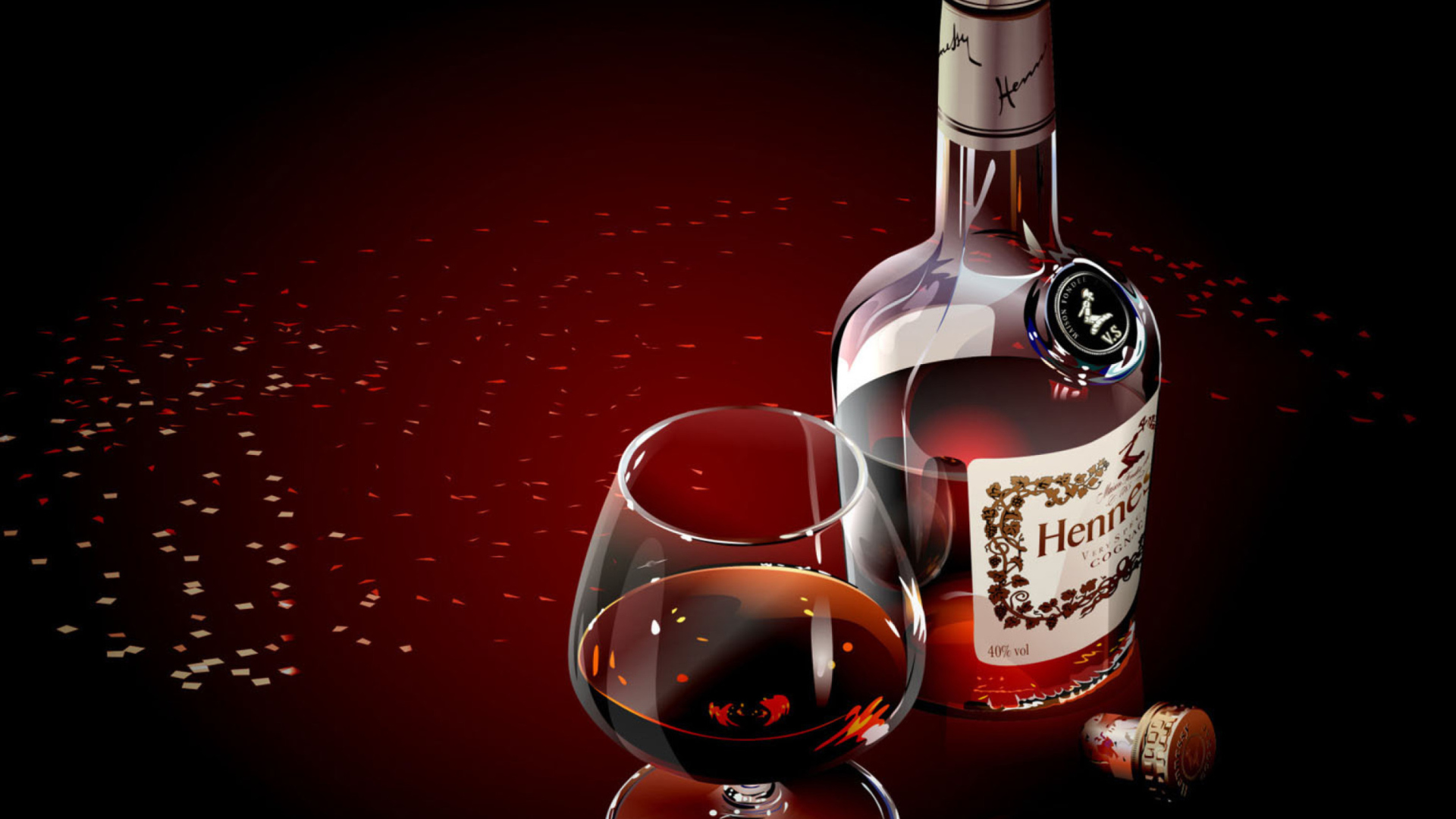 Fondo de pantalla Hennessy Cognac 1920x1080