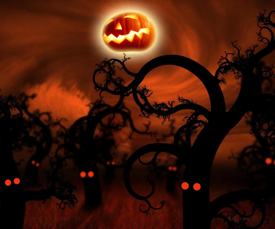 Halloween Night And Costumes wallpaper 960x800