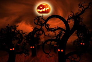 Halloween Night And Costumes - Obrázkek zdarma pro 1280x720