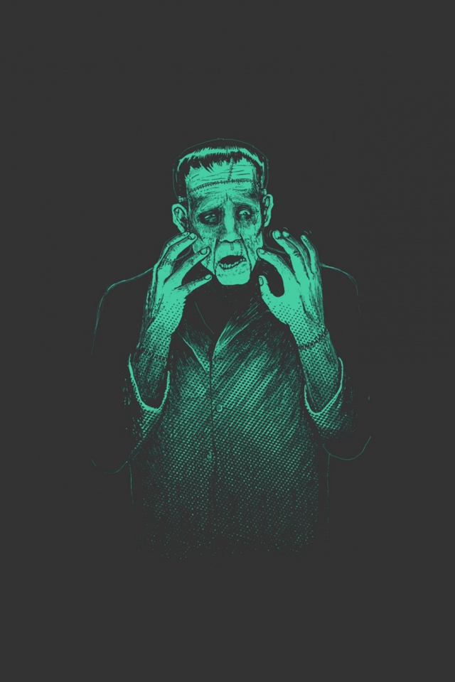 Frankenstein Monster wallpaper 640x960
