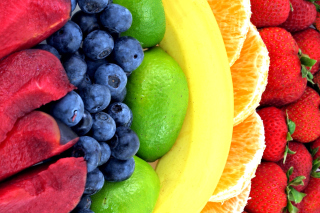 Strawberry, orange, bananas - Obrázkek zdarma pro Sony Xperia Z