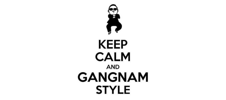 Screenshot №1 pro téma Keep Calm And Gangnam Style 720x320