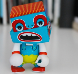 Bobby Robot - Obrázkek zdarma pro iPad Air