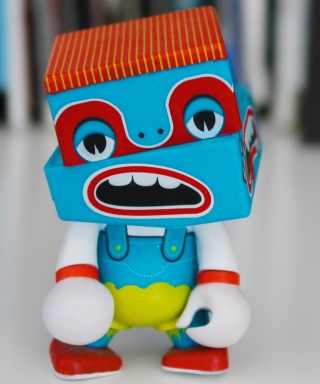 Bobby Robot - Obrázkek zdarma pro Nokia Asha 306