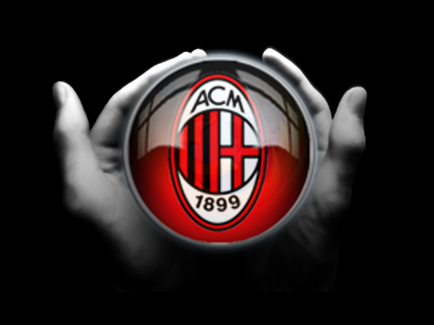 Screenshot №1 pro téma Ac Milan 1400x1050