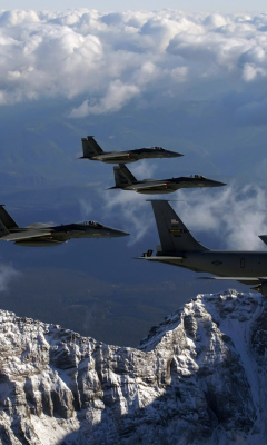 US Air Force Airplanes wallpaper 240x400
