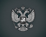 Coat of arms of Russia wallpaper 176x144