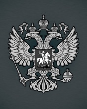 Обои Coat of arms of Russia 176x220
