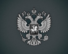 Coat of arms of Russia wallpaper 220x176