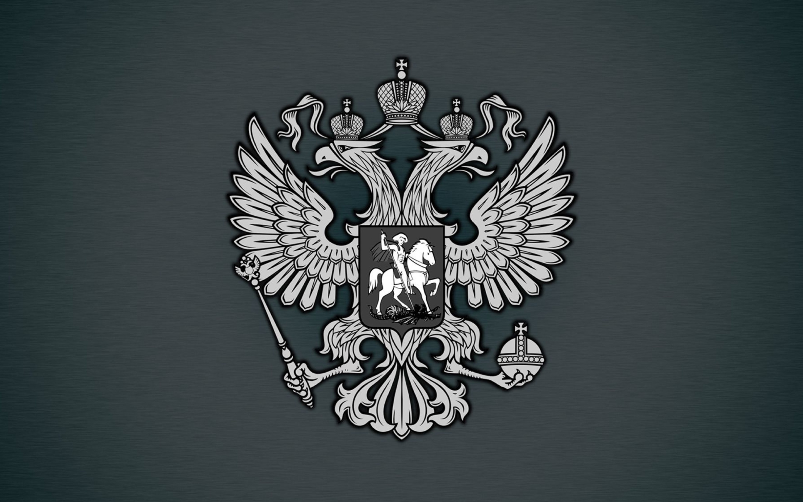 Coat of arms of Russia wallpaper 2560x1600