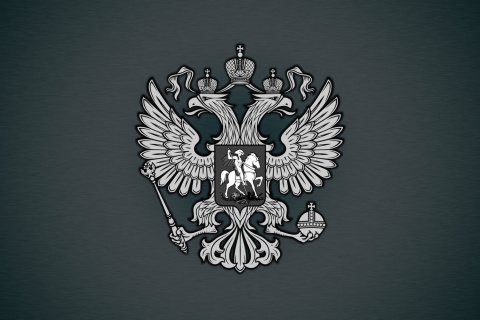 Das Coat of arms of Russia Wallpaper 480x320