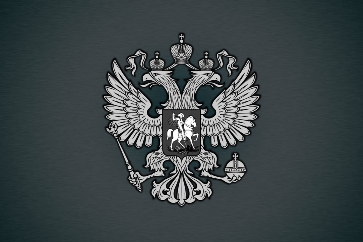 Coat of arms of Russia wallpaper