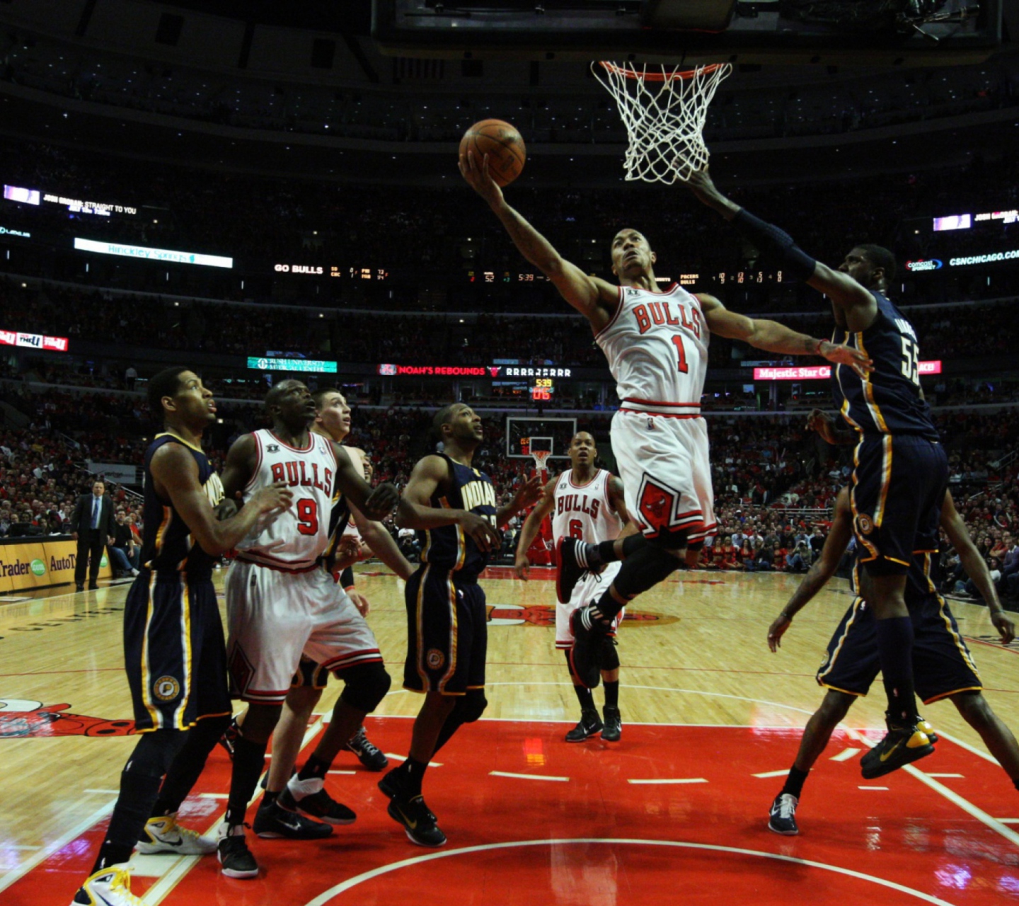 Fondo de pantalla Nba Basketball Chicago Bulls 1440x1280