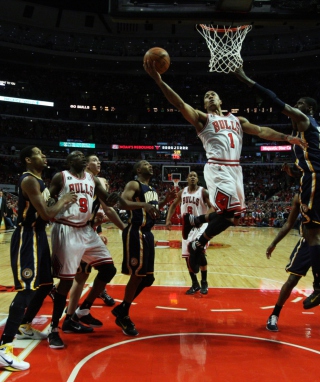 Nba Basketball Chicago Bulls - Obrázkek zdarma pro Nokia 5233