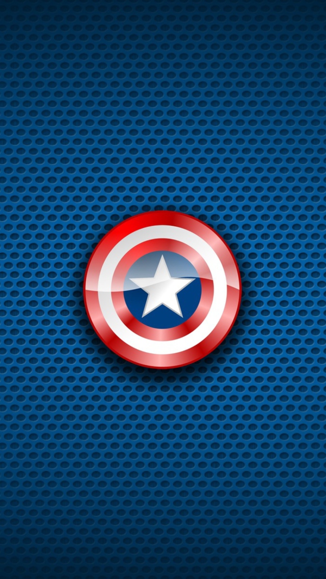 Обои Captain America, Marvel Comics 640x1136