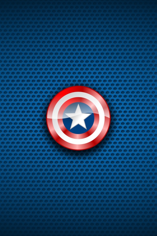 Sfondi Captain America, Marvel Comics 640x960