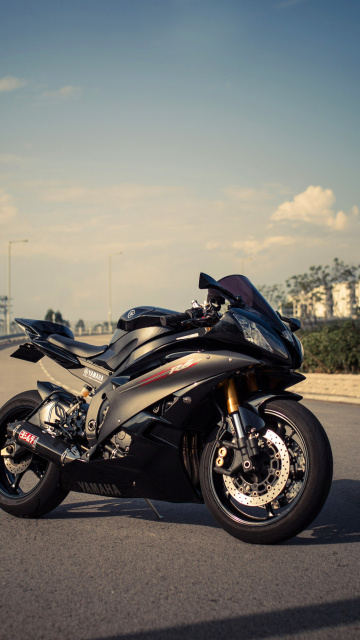 Fondo de pantalla Yamaha YZF R6 360x640