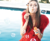 Обои Funny Bubbles 176x144