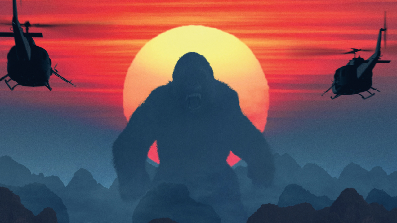 Fondo de pantalla King Kong 2017 1280x720
