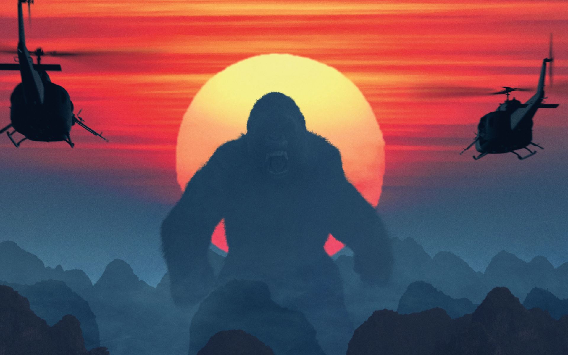 Das King Kong 2017 Wallpaper 1920x1200