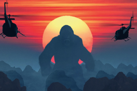 Fondo de pantalla King Kong 2017 480x320