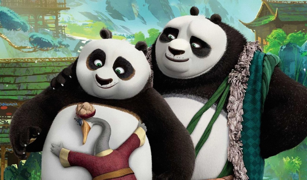 Screenshot №1 pro téma Kung Fu Panda 3 Family 1024x600