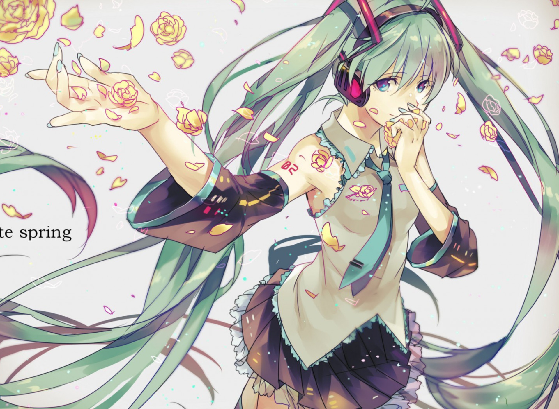 Screenshot №1 pro téma Vocaloid 1920x1408