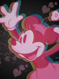 Das Mickey Wallpaper 240x320