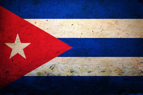 Cuba Flag wallpaper 480x320