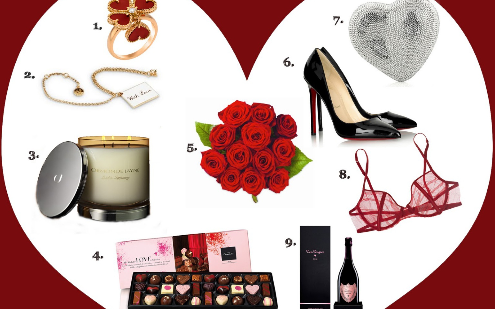 Fondo de pantalla Valentines Day Gifts 1920x1200