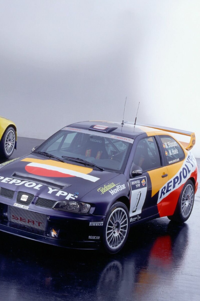 Обои Seat Cordoba WRC 640x960