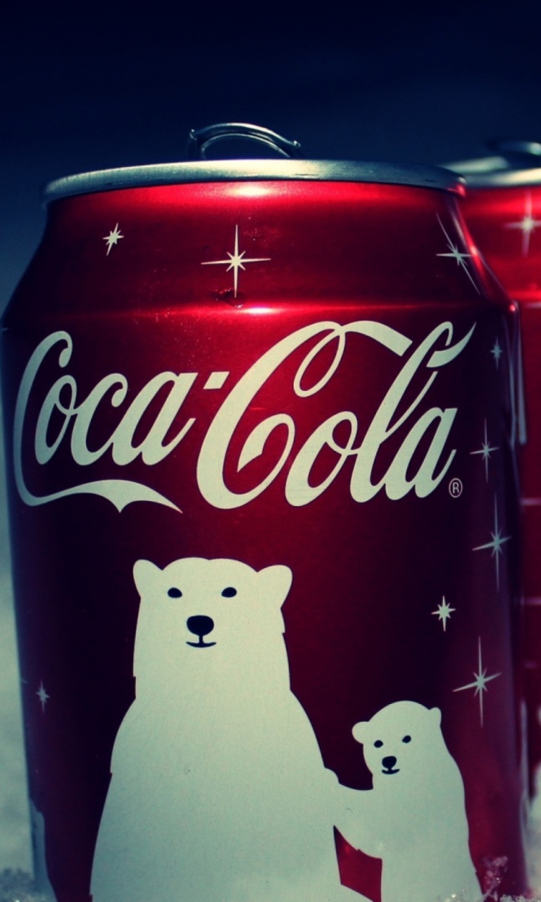 Fondo de pantalla Coca Cola Christmas 768x1280