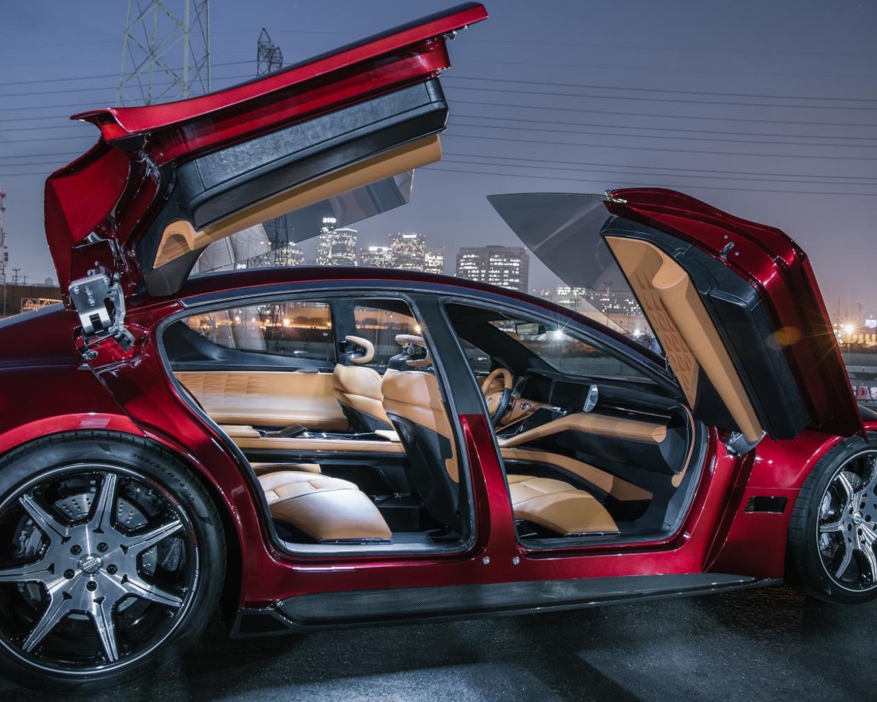 Fisker EMotion Electric Sport Sedan screenshot #1 1280x1024