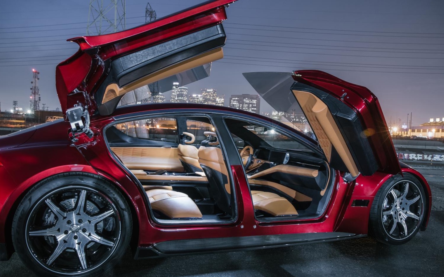 Fondo de pantalla Fisker EMotion Electric Sport Sedan 1440x900