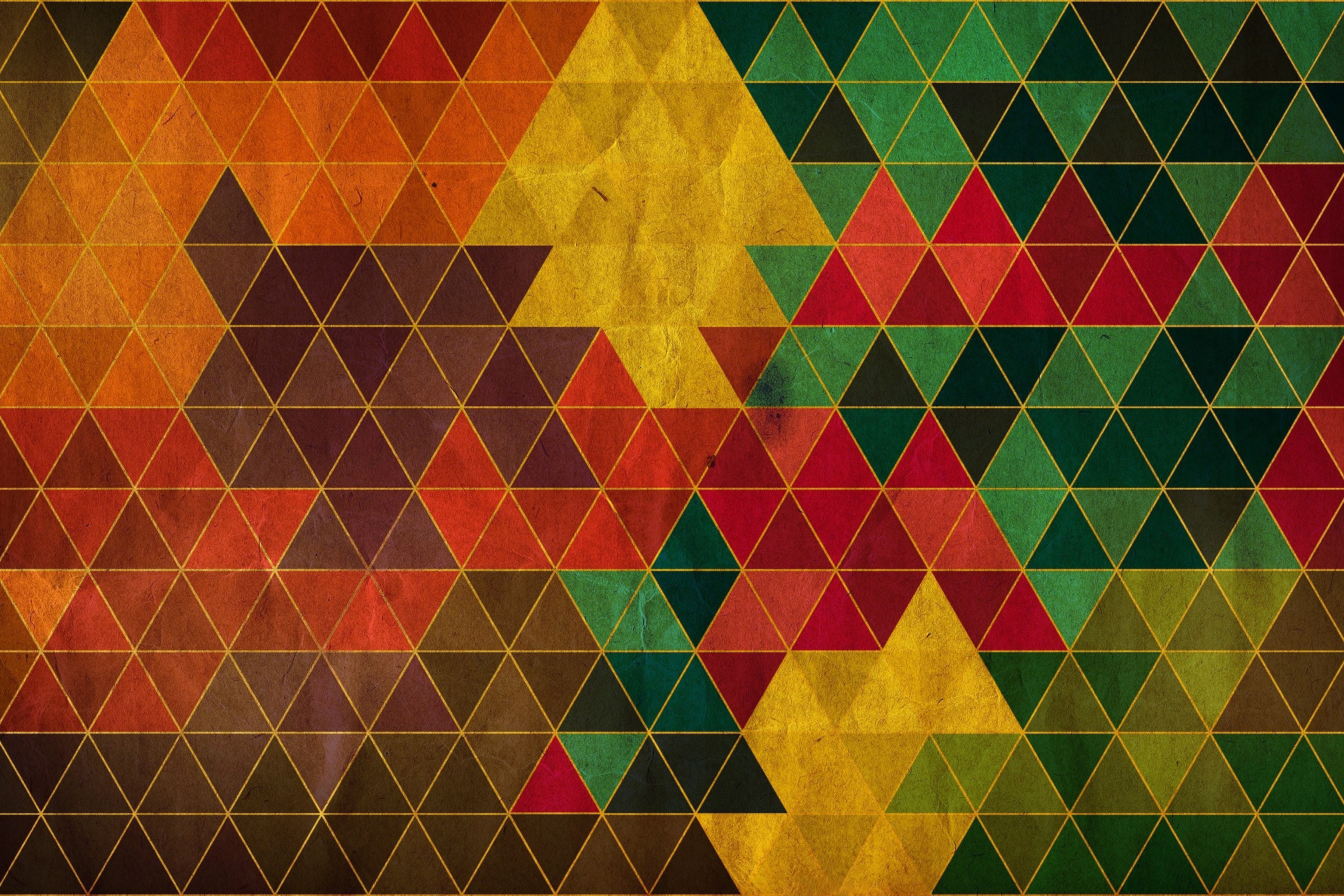 Colorful Triangles screenshot #1 2880x1920