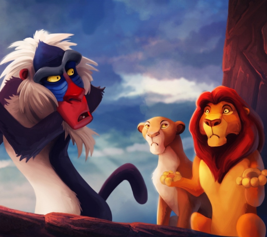 Fondo de pantalla The Lion King 1080x960
