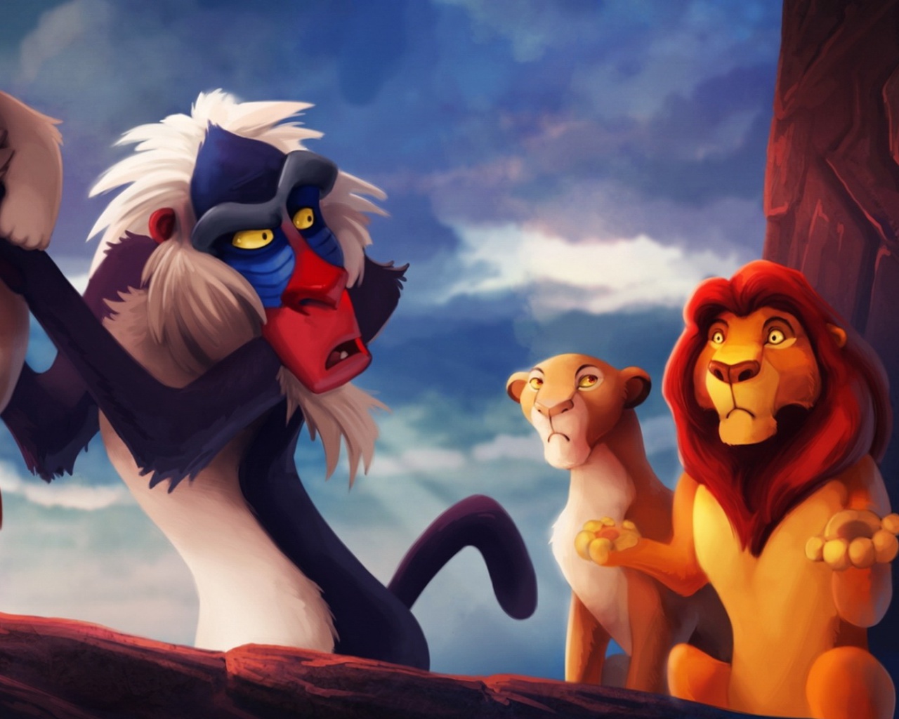 Sfondi The Lion King 1280x1024
