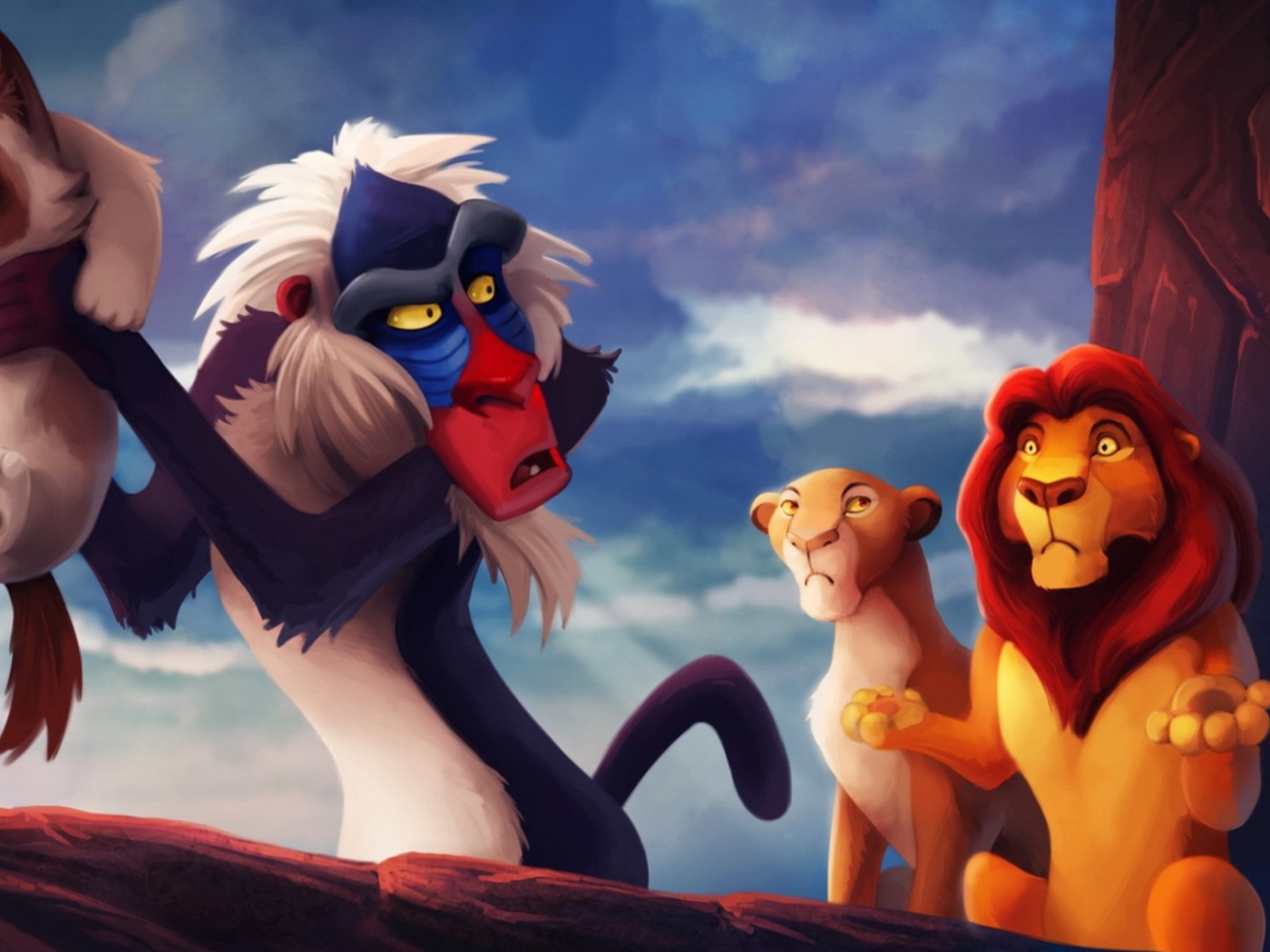 Screenshot №1 pro téma The Lion King 1400x1050