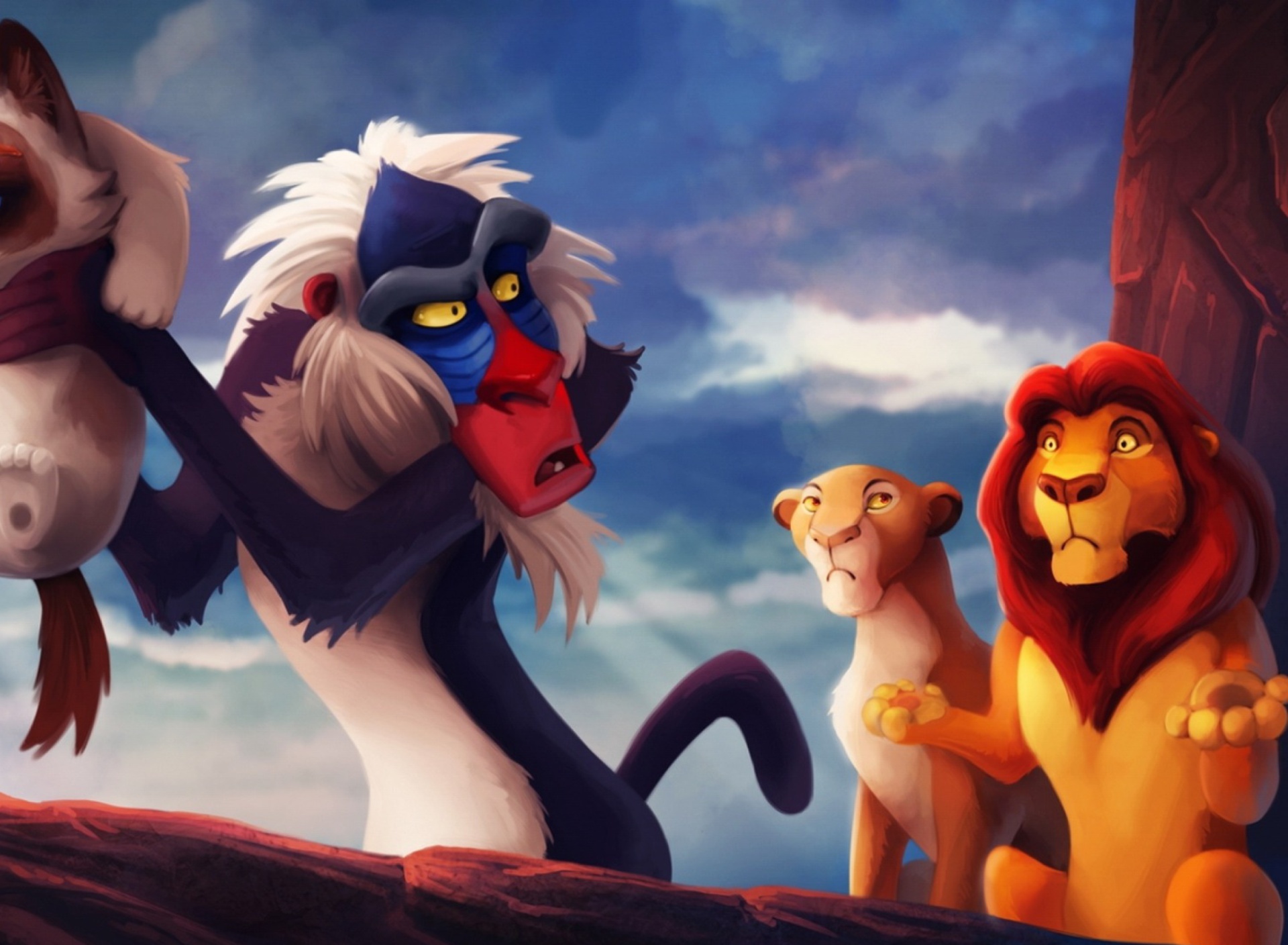 Обои The Lion King 1920x1408