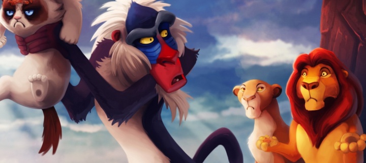 Обои The Lion King 720x320