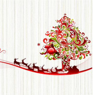 Kostenloses Christmas Day Wallpaper für 128x128