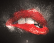 Red Lips Painting screenshot #1 220x176