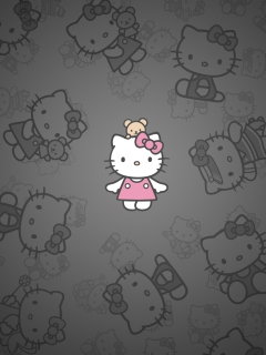 Hello Kitty wallpaper 240x320